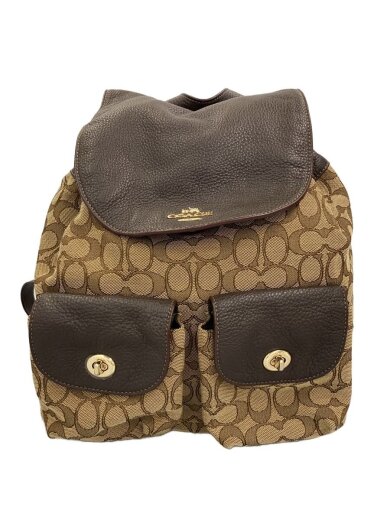 商品画像：リュック/キャンバス/BRW/総柄/F30275 1