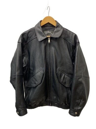 商品画像：レザージャケット・ブルゾン/M/羊革/BLK/783-5150008 1