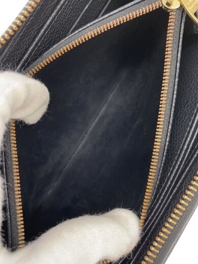 商品画像：長財布/レザー/BLK/総柄/レディース/M60571 5