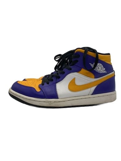 商品画像：AIR JORDAN 1 MID_エア ジョーダン 1 ミッド/26cm/PUP/ソール減り有 1