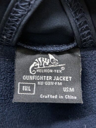 商品画像：ナイロンジャケット/M/--/NVY/無地/汚れ有 4