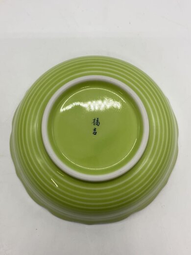 商品画像：皿/5点セット/WHT/草花紋/煮物鉢 4