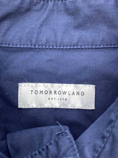商品画像：長袖シャツ/M/コットン/NVY/無地/63-01-24-01012/TOMORROWLAND// 3