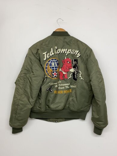 商品画像：フライトジャケット/40/ナイロン/KHK/2067262/TED MAN 2