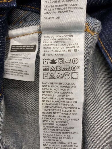 商品画像：Gジャン/M/デニム/IDG/A5883-0000// 4