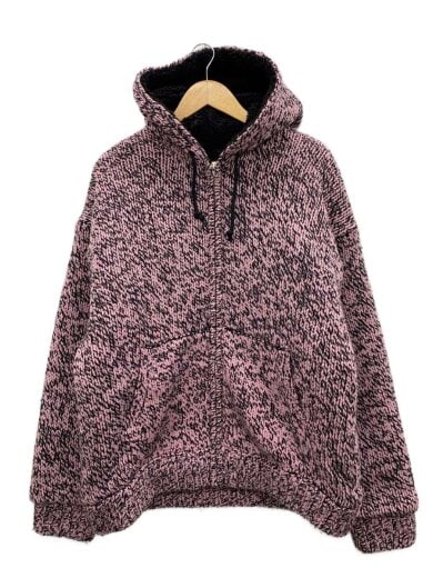 商品画像：ジップパーカー/XL/ウール/PNK 1