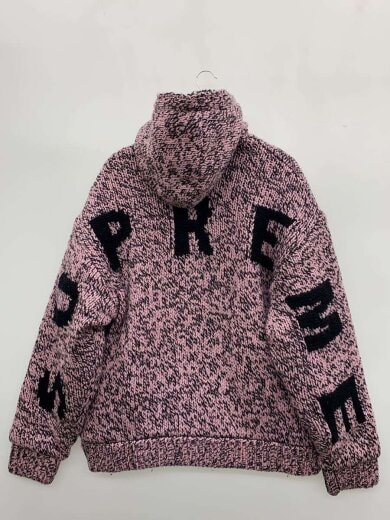 商品画像：ジップパーカー/XL/ウール/PNK 2