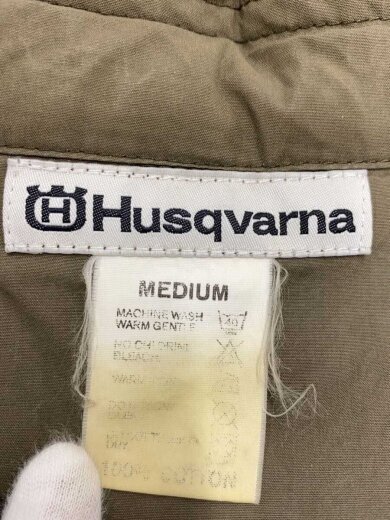商品画像：ジャケット/M/--/BEG/左腕ヨゴレ有/Husqvarna// 3