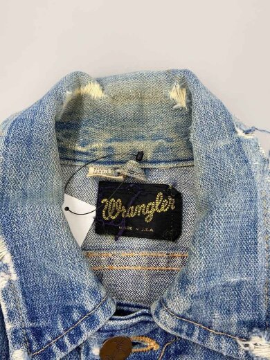 商品画像：Gジャン/34/コットン/IDG/70s/黒タグ/状態考慮/WRANGLER// 5
