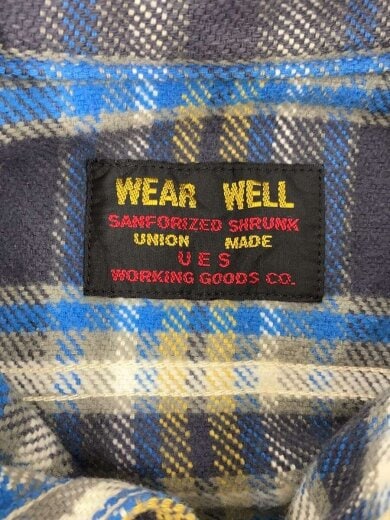 商品画像：ヘビーネルシャツ/1/コットン/チェック/先染めヘビーネルシャツ/WEAR WELL// 3