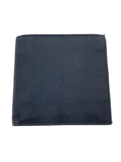 商品画像：2つ折り財布/キャンバス/BLK/メンズ 1