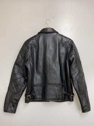 商品画像：レザージャケット・ブルゾン/L/牛革/BLK/40336// 2