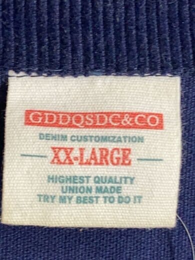 商品画像：GDDQSDC&CO/ジャケット/XXL/--/NVY// 4