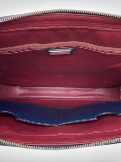 商品画像：ブリーフケース/レザー/NVY 6