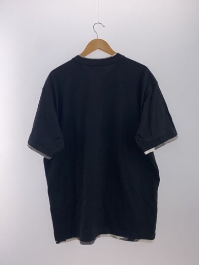 商品画像：22SS/Layered S/S Tops/Tシャツ/M/コットン/BLK/プリント 2