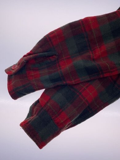 商品画像：テーラードジャケット/S/60s/ウール/RED/チェック 4