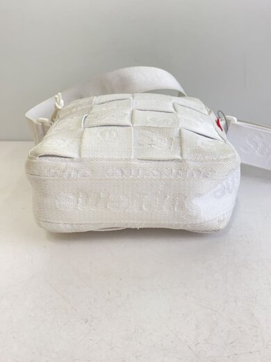 商品画像：23SS/Woven Shoulder Bag/ポリエステル/WHT 4