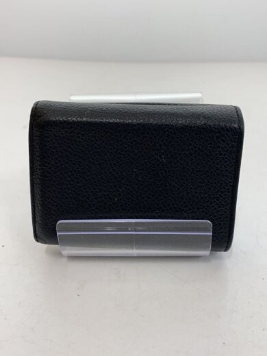 商品画像：3つ折り財布/レザー/BLK/無地/メンズ/SAB459784・0717 2