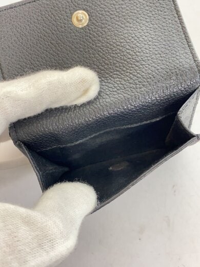 商品画像：3つ折り財布/レザー/BLK/無地/メンズ/SAB459784・0717 5