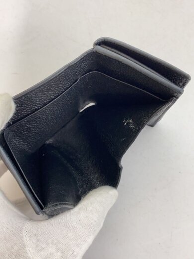 商品画像：3つ折り財布/レザー/BLK/無地/メンズ/SAB459784・0717 6