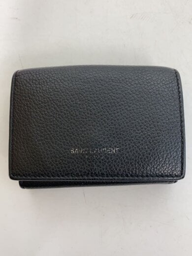 商品画像：3つ折り財布/レザー/BLK/無地/メンズ/SAB459784・0717 7