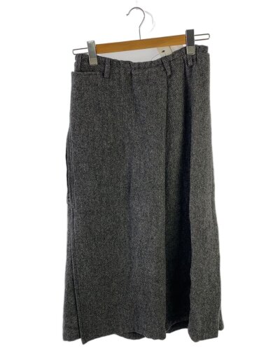 商品画像：ロングスカート/1/ウール/GRY/FE-S08-112 1