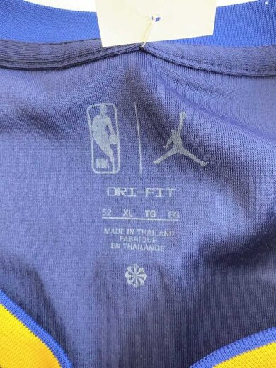 商品画像：NBA/ウォリアーズ/タンクトップ/No.30/ステフィン・カリー/XL/NVY/DO9526-423 3