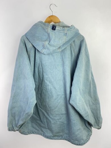 商品画像：フーデッドデニムジャケット/L/デニム/IDG/221-1527 2