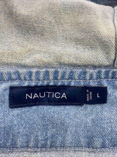 商品画像：フーデッドデニムジャケット/L/デニム/IDG/221-1527 3