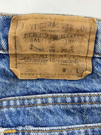 商品画像：80s/509 デニムパンツ/USA製/オレンジタブ/38/デニム/IDG 4