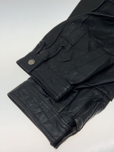 商品画像：80s/NO BRAND/レザージャケット・ブルゾン/54/レザー/BRW// 5