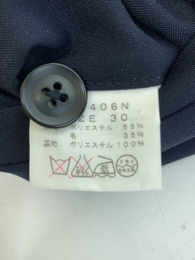 商品画像：WEBBING BELT PANTS_ウールイージーパンツ/30/ポリエステル/NVY/無地 5