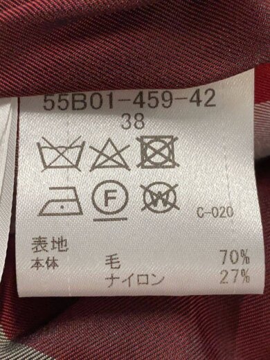 商品画像：コート/--/ウール/CML/無地/55B01-459-42// 4