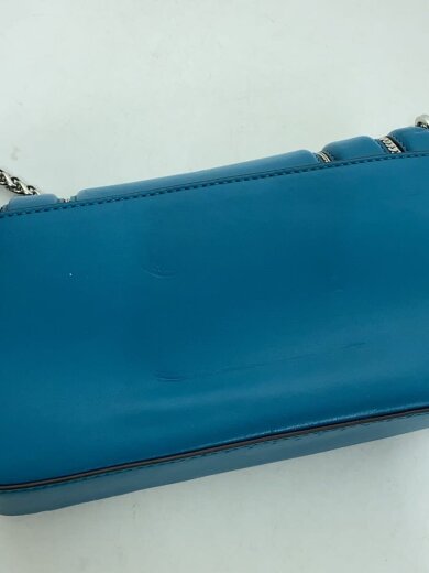 商品画像：LOGOON/ショルダーバッグ/レザー/BLU/35H1S6SL2U// 9