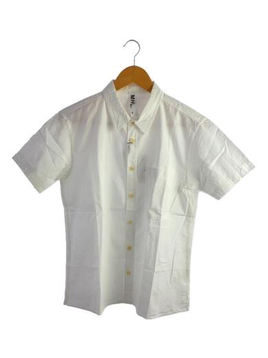 画像：MHL.半袖シャツ/M/コットン/WHT/無地1