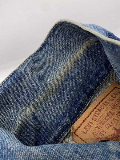 商品画像：Gジャン/36/デニム/IDG/71557-02/日本製/ボタン裏J22/ビッグE 6
