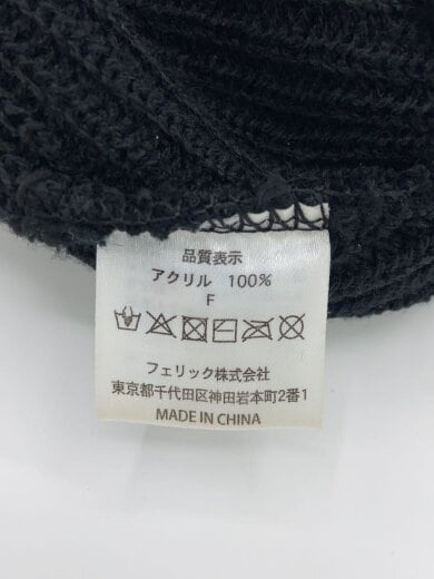 商品画像：ニットキャップ/FREE/アクリル/BLK/メンズ 5