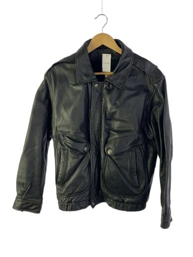 商品画像：レザージャケット・ブルゾン/40/レザー/BLK 1
