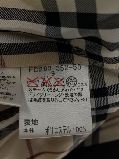 画像：BURBERRY LONDONダウンジャケット/9/ポリエステル/BRW/FD263-352-55/内側チェック//4