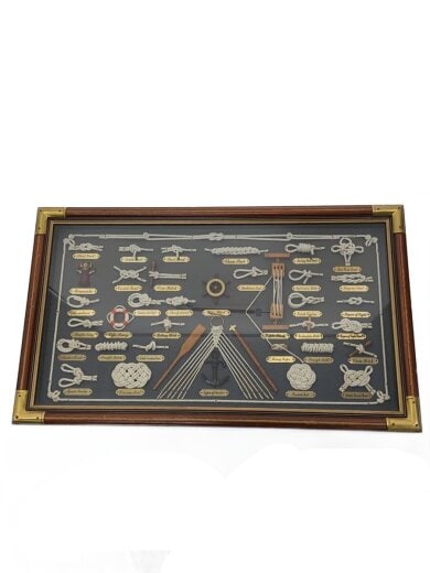 商品画像：インテリア雑貨/ロープノット額 1