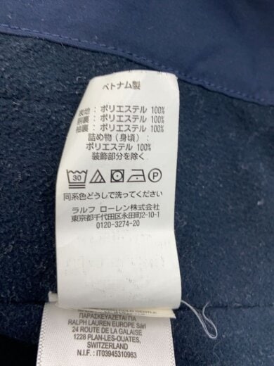 商品画像：スタンドカラーフリースジャケット/M/ポリエステル/NVY/無地/71069333002 5