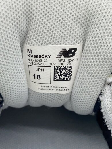 商品画像：キッズ靴/18cm/スニーカー/NVY/KV996CKY 5