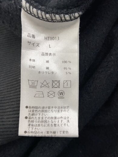 商品画像：パーカー/L/コットン/BLK 4