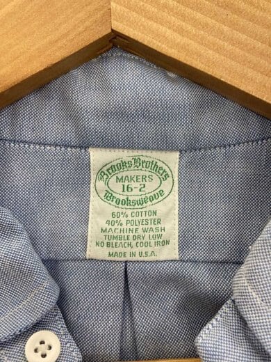 商品画像：長袖シャツ/16/コットン/BLUBDシャツ/USA製/BROOKSWEAVE 3