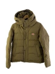 ダウンジャケット/M/ポリエステル/BEG/無地/FA22-113-02