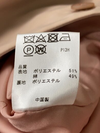 商品画像：トレンチコート/2/ポリエステル/BEG/無地/664-5.CCM.TO 5