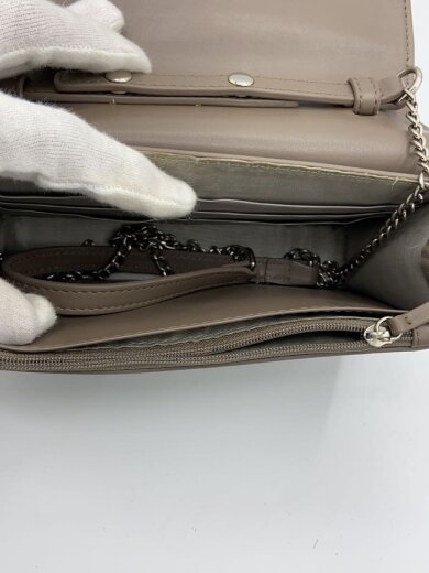 商品画像：ショルダーバッグ/レザー/BEG/無地 6