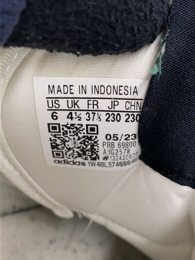 商品画像：ローカットスニーカー/23cm/WHT/698001 5