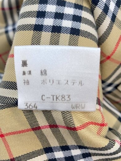 商品画像：トレンチコート/38/コットン/BEG/FNF20-504/90s 5