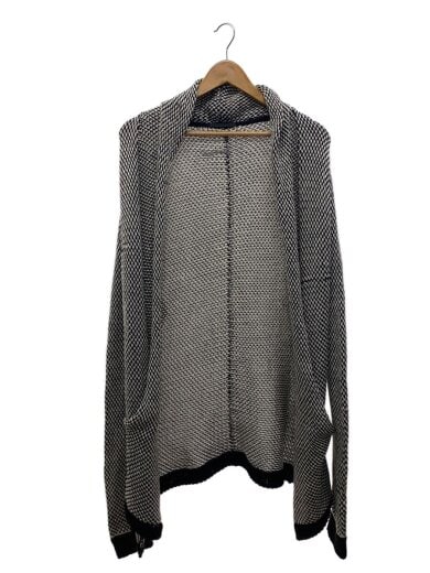 商品画像：カーディガン(薄手)/3/コットン/BLK 1